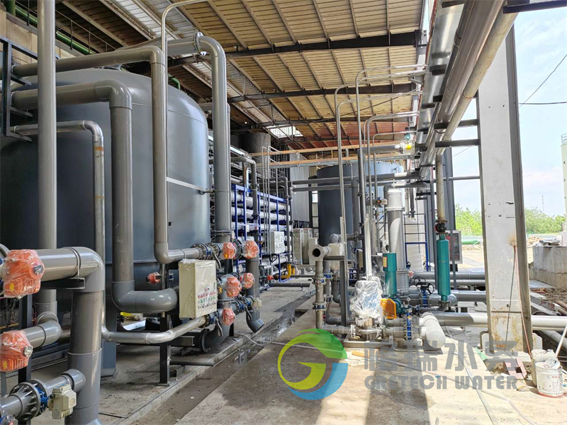 湖北某新能源企业100th除盐水项目