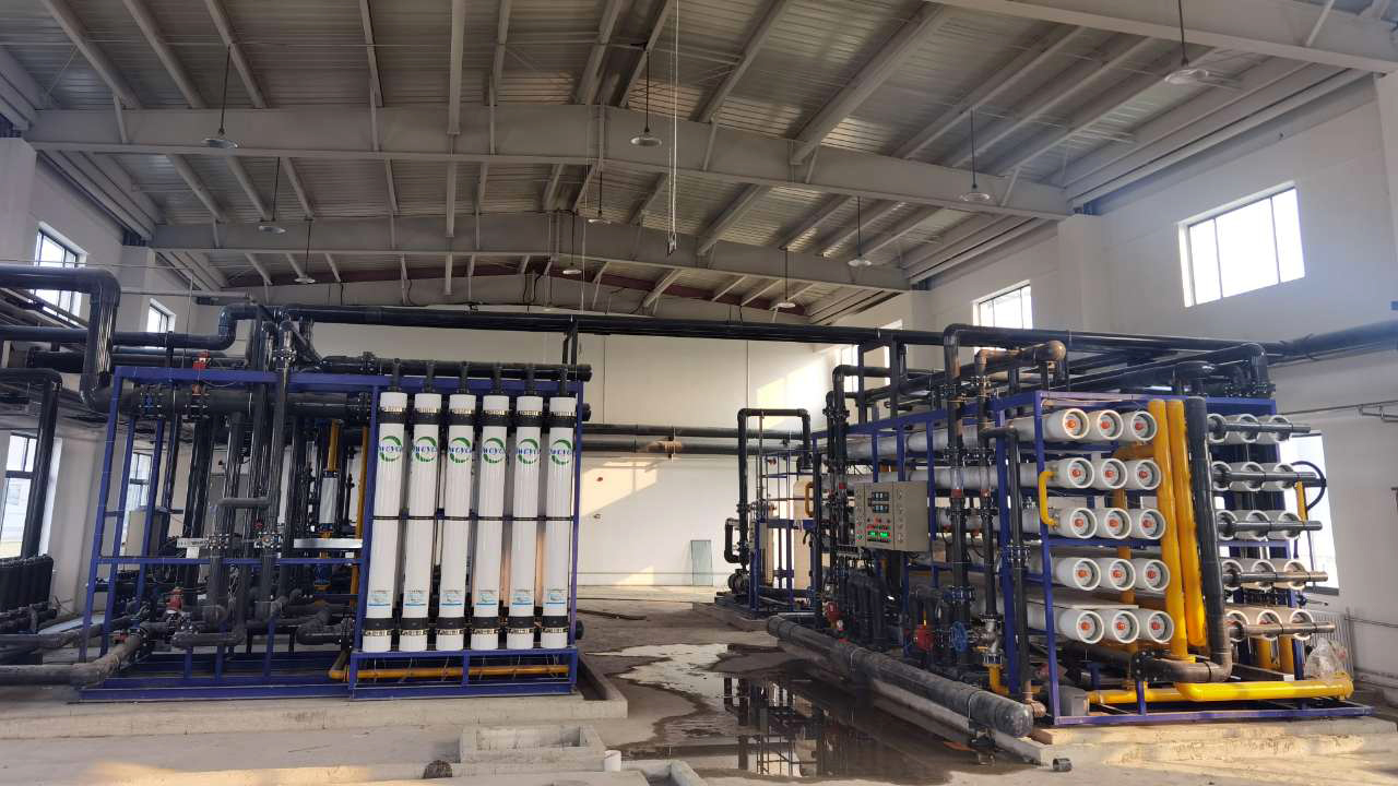 聊城某热电2*75t/h锅炉补给水/除盐水项目